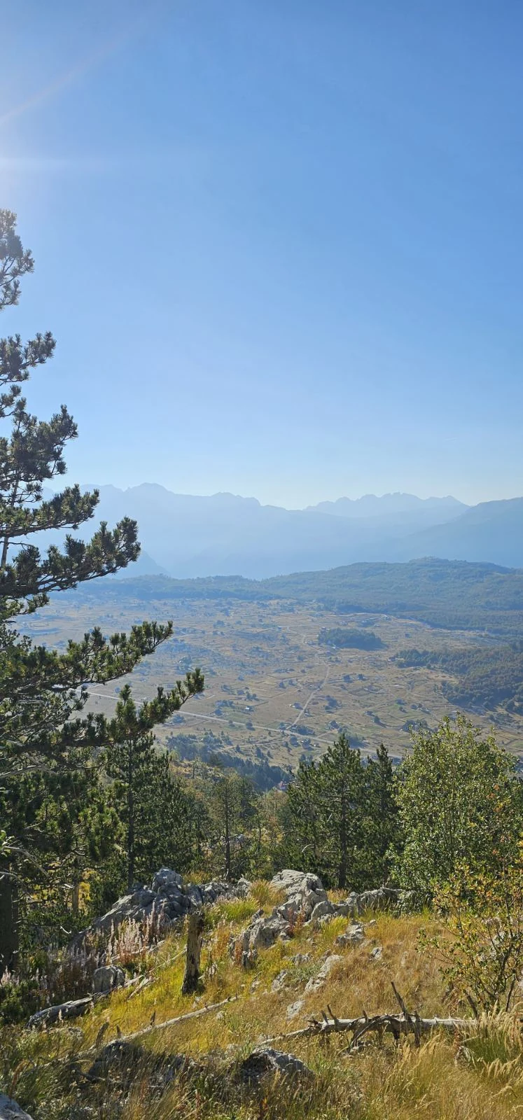 Pogled na okolne planine